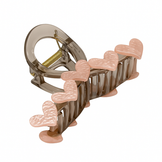 Haarklammer mit Herzchen