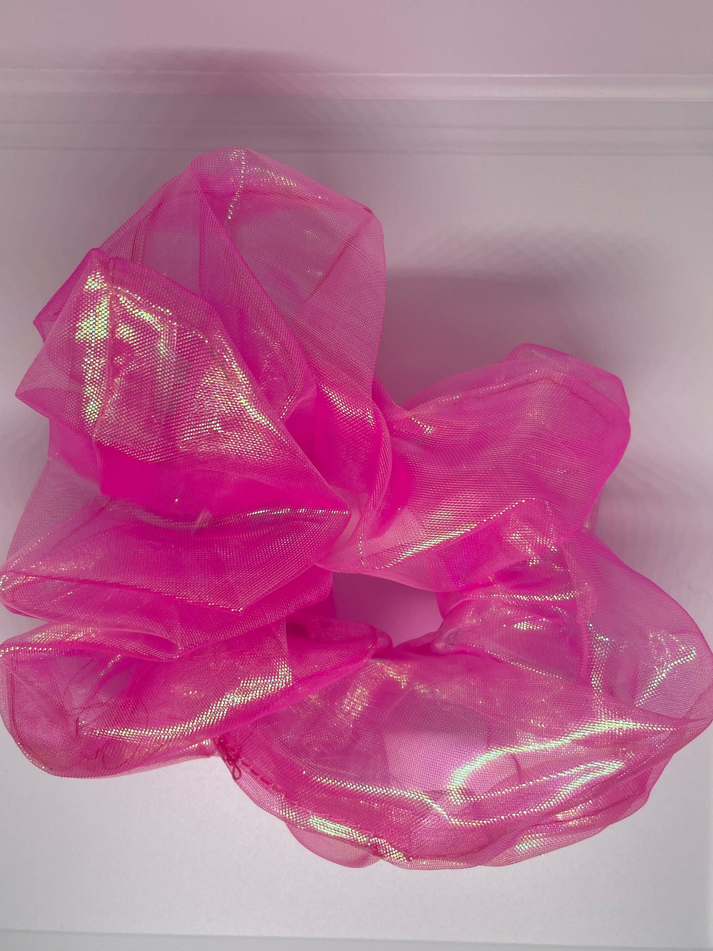Chouchou géant rose