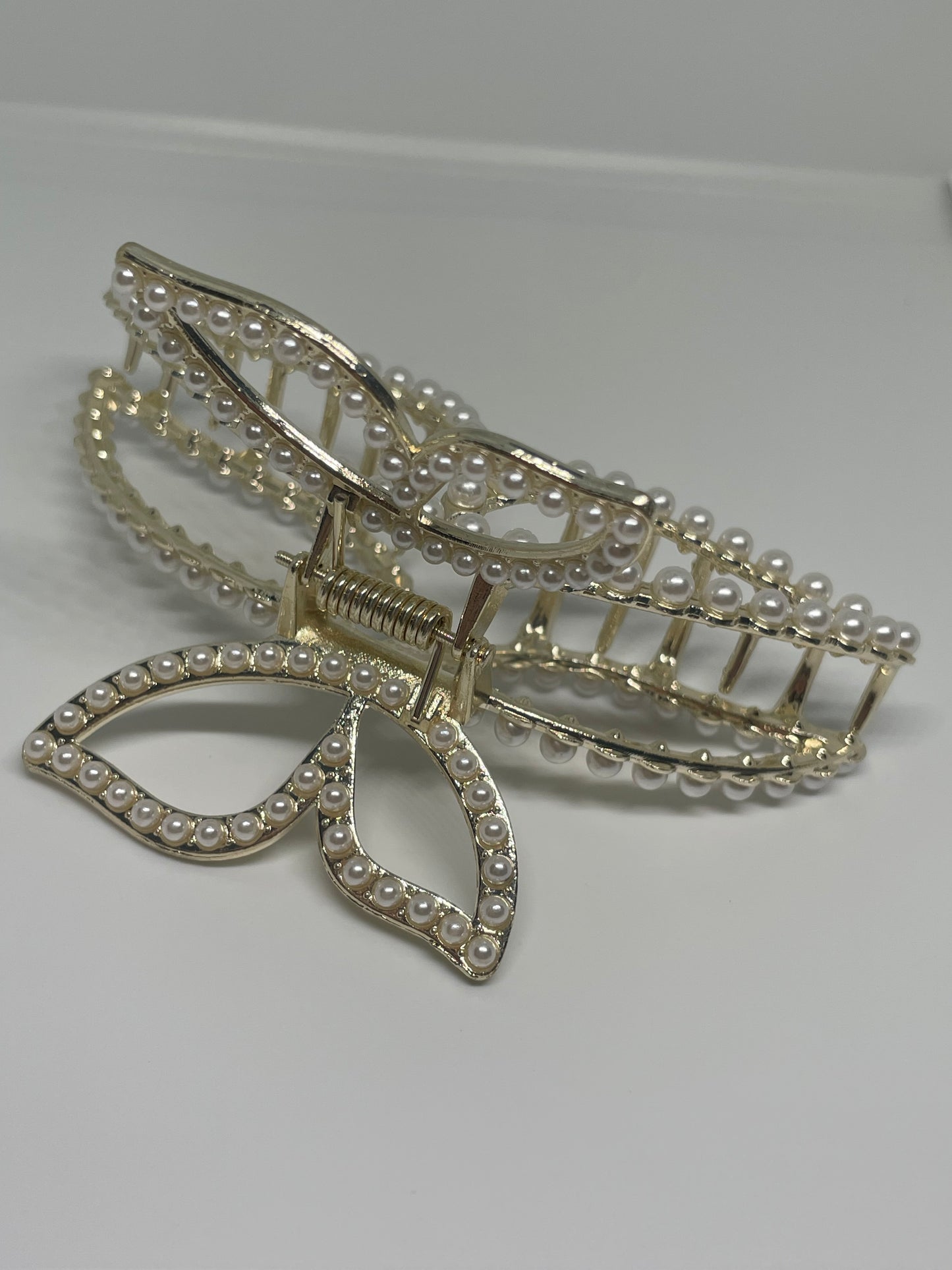 Metall Haarklammer mit Schmetterling Design