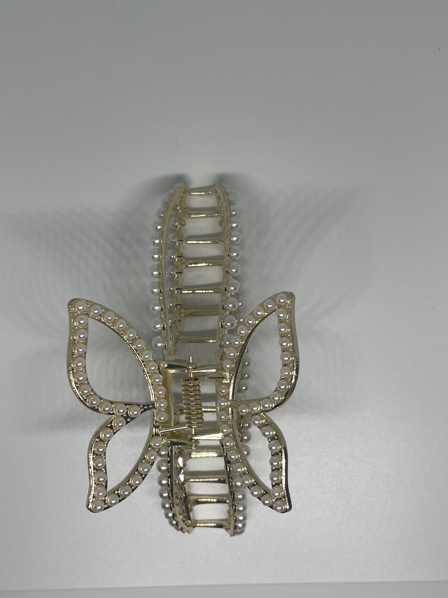 Metall Haarklammer mit Schmetterling Design