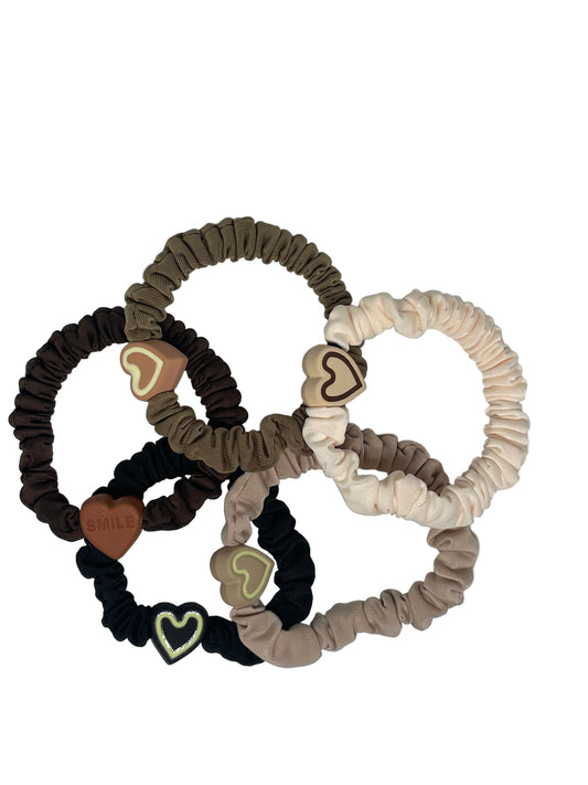 Haargummie Herz Muster