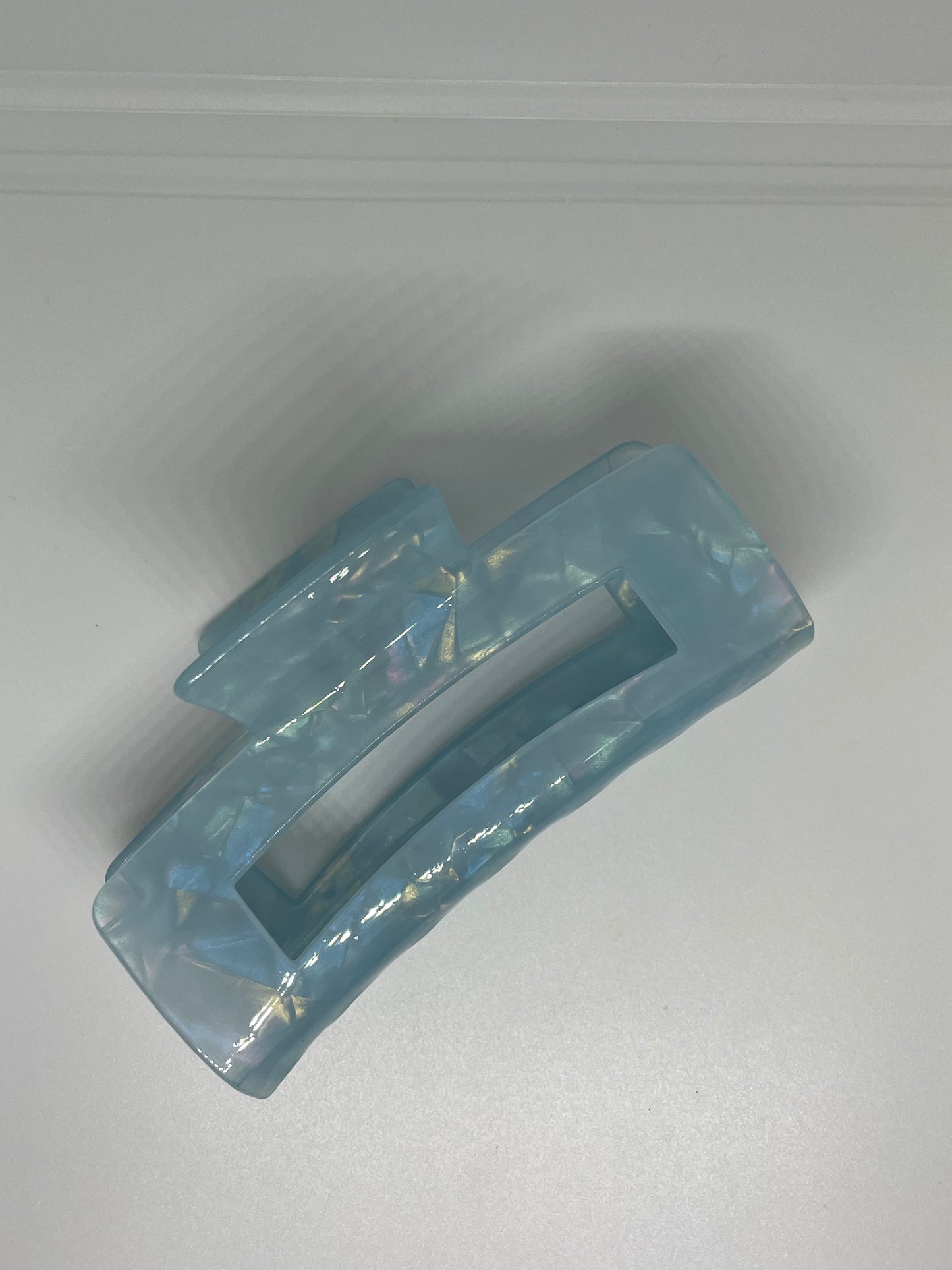 Haarklammer holo Design, riesig