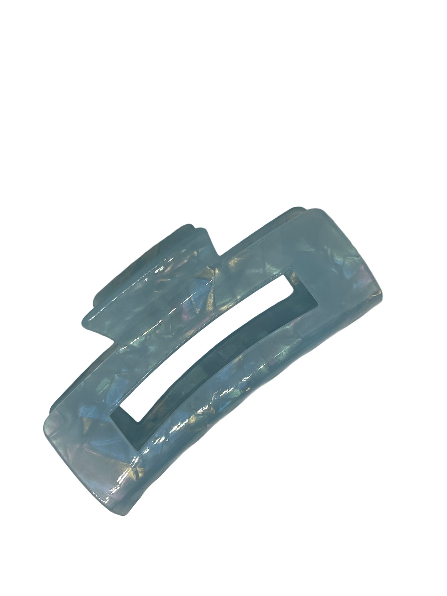 Haarklammer holo Design, riesig