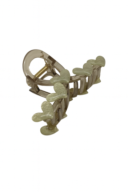 Haarklammer mit Herzchen