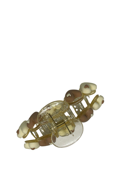 Haarklammer mit Schokoherzen