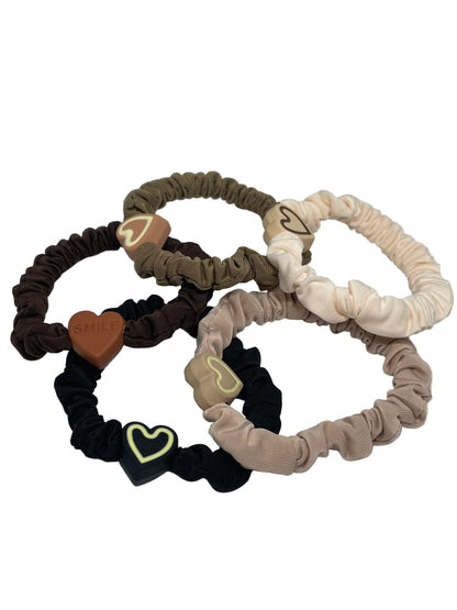 Haargummie Herz Muster