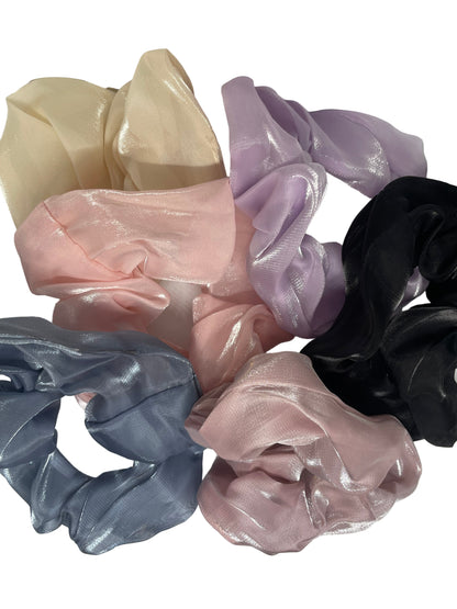 Seiden Scrunchie glänzend