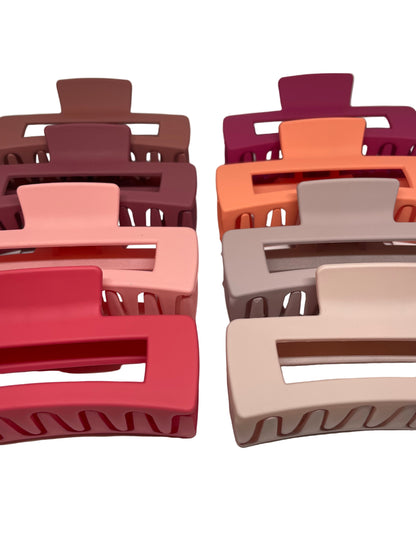 Haarklammer Matt groß