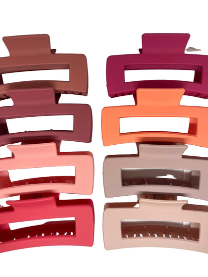 Haarklammer Matt groß