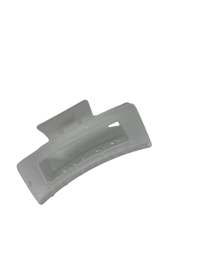 Matte Haarklammer durchsichtig