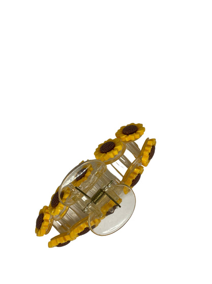 Haarklammer Sonnenblume