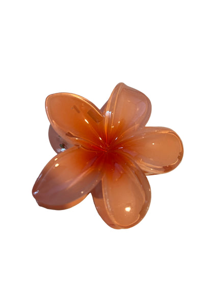 Blumen Haarspange groß